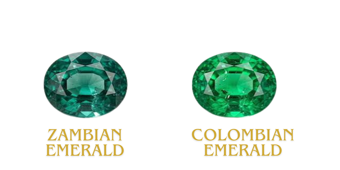 Colombian vs Zambian Emeralds