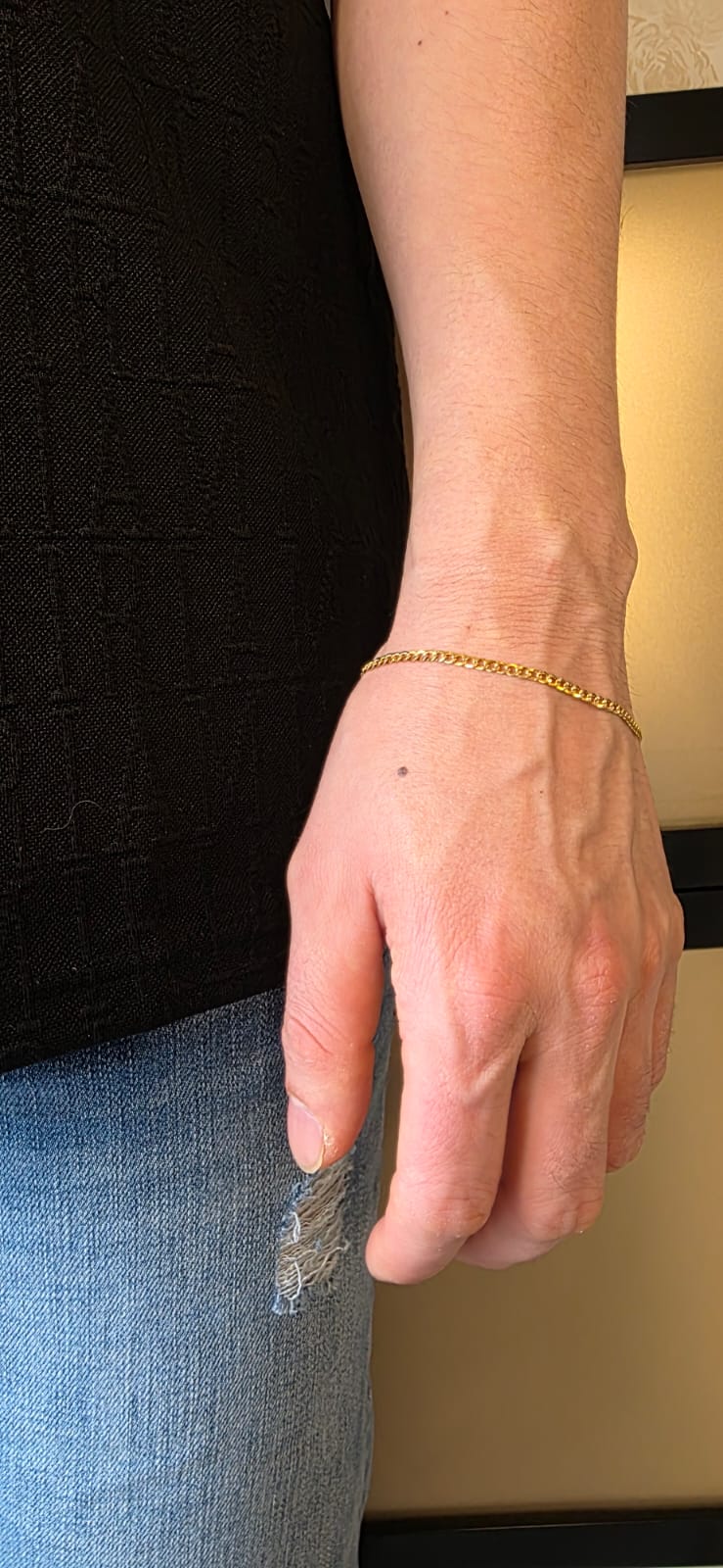 Cuban Curb Link Bracelet — 21cm