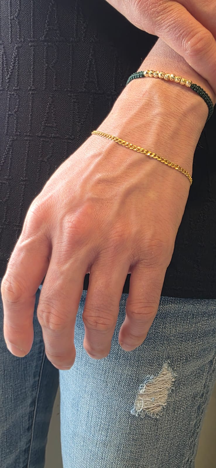 Cuban Curb Link Bracelet — 21cm