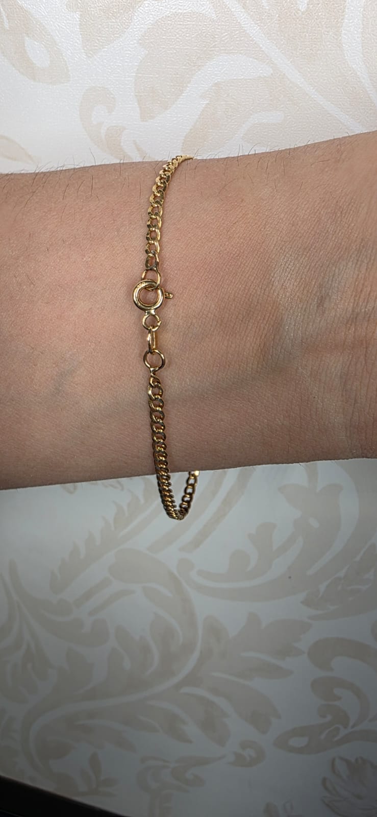 Cuban Curb Link Bracelet — 21cm