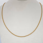 Dual Gold Cable Chain