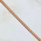 Dual Woven Mesh Chain