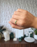 Made To Order: Emerald Wave Ring