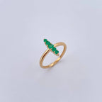 Emerald Dynasty Ring