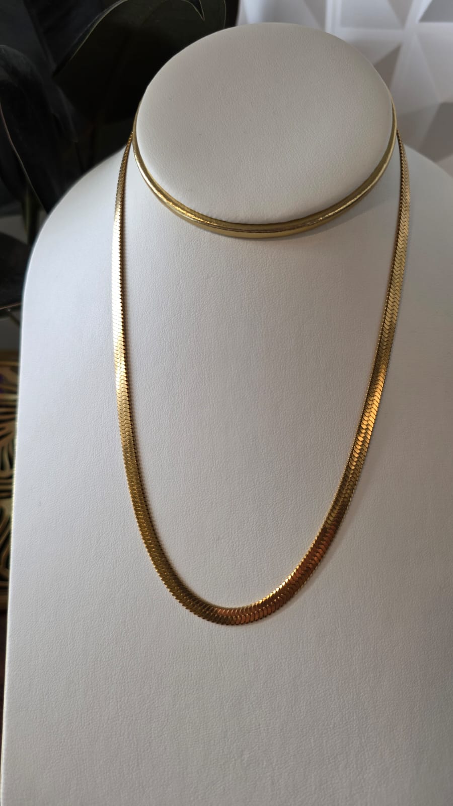 Herringbone Chain — 2mm–4mm