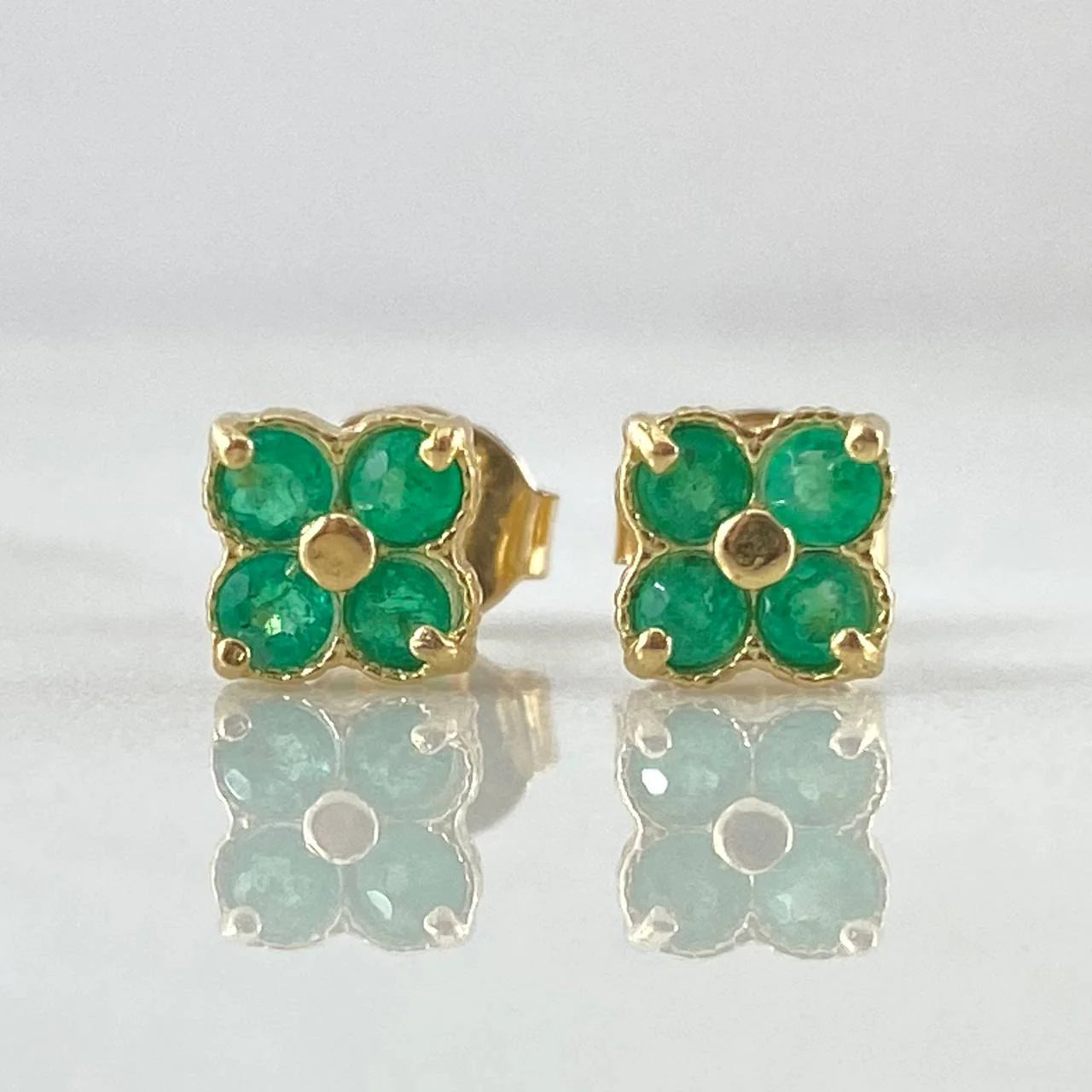 La Fortuna Esmeralda Earrings
