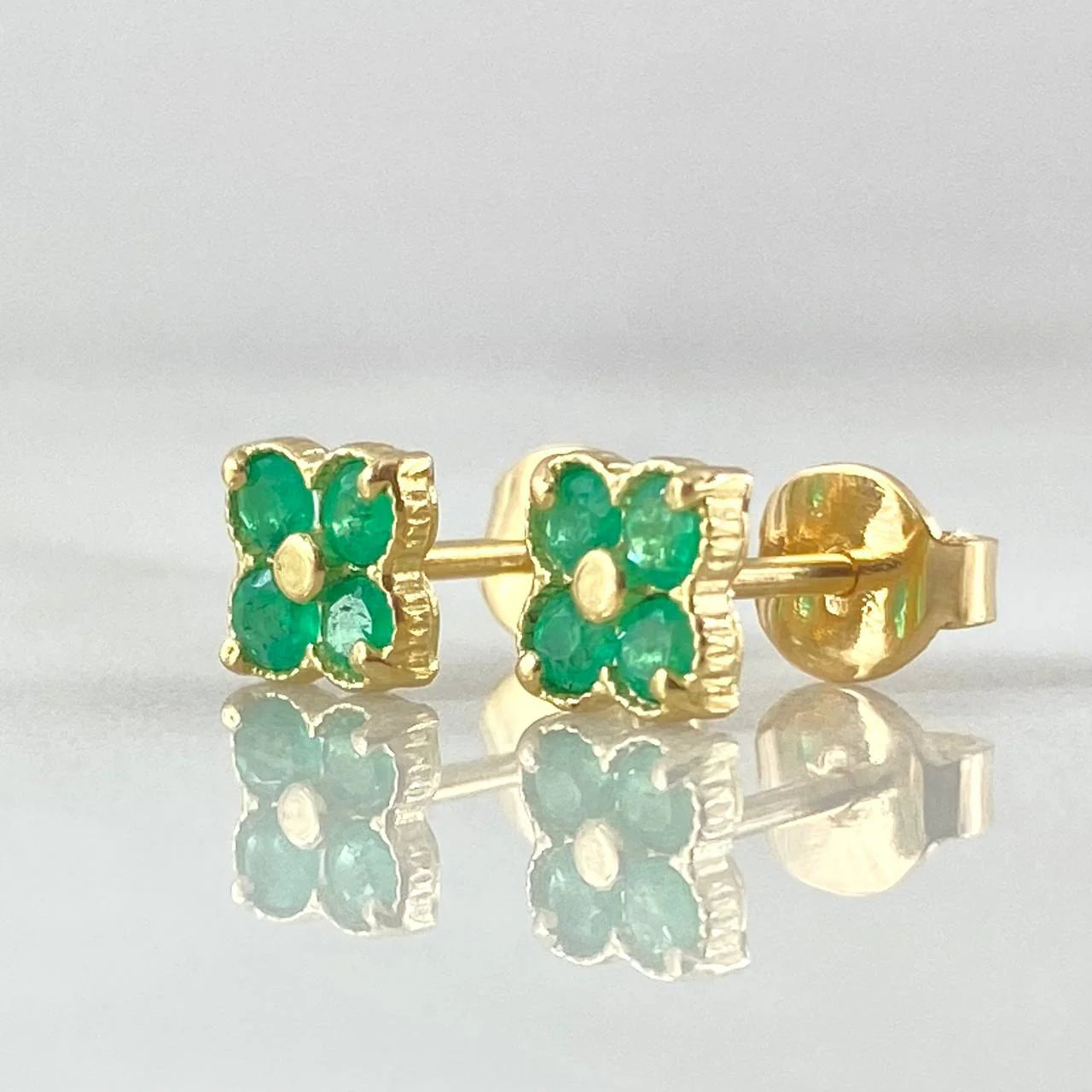 La Fortuna Esmeralda Earrings