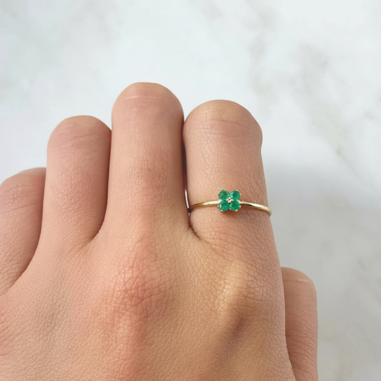 La Fortuna Esmeralda Ring