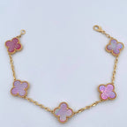 La Fortuna Rosa Link Bracelet