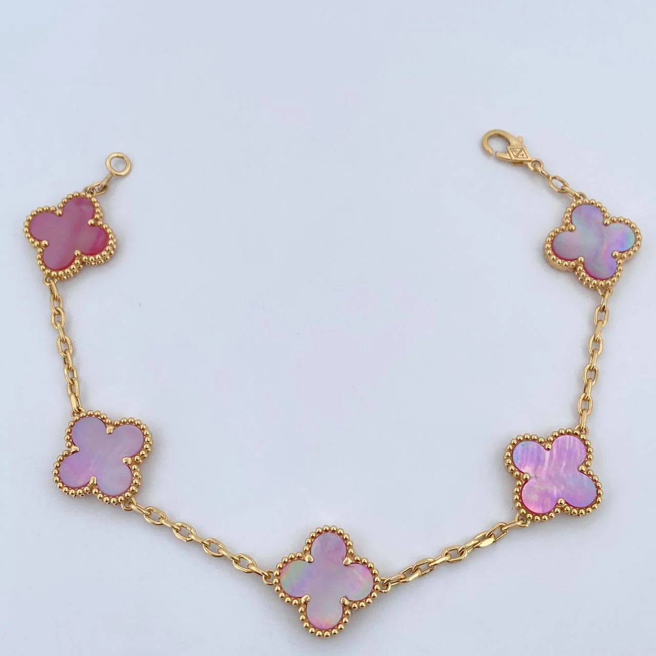 La Fortuna Rosa Link Bracelet