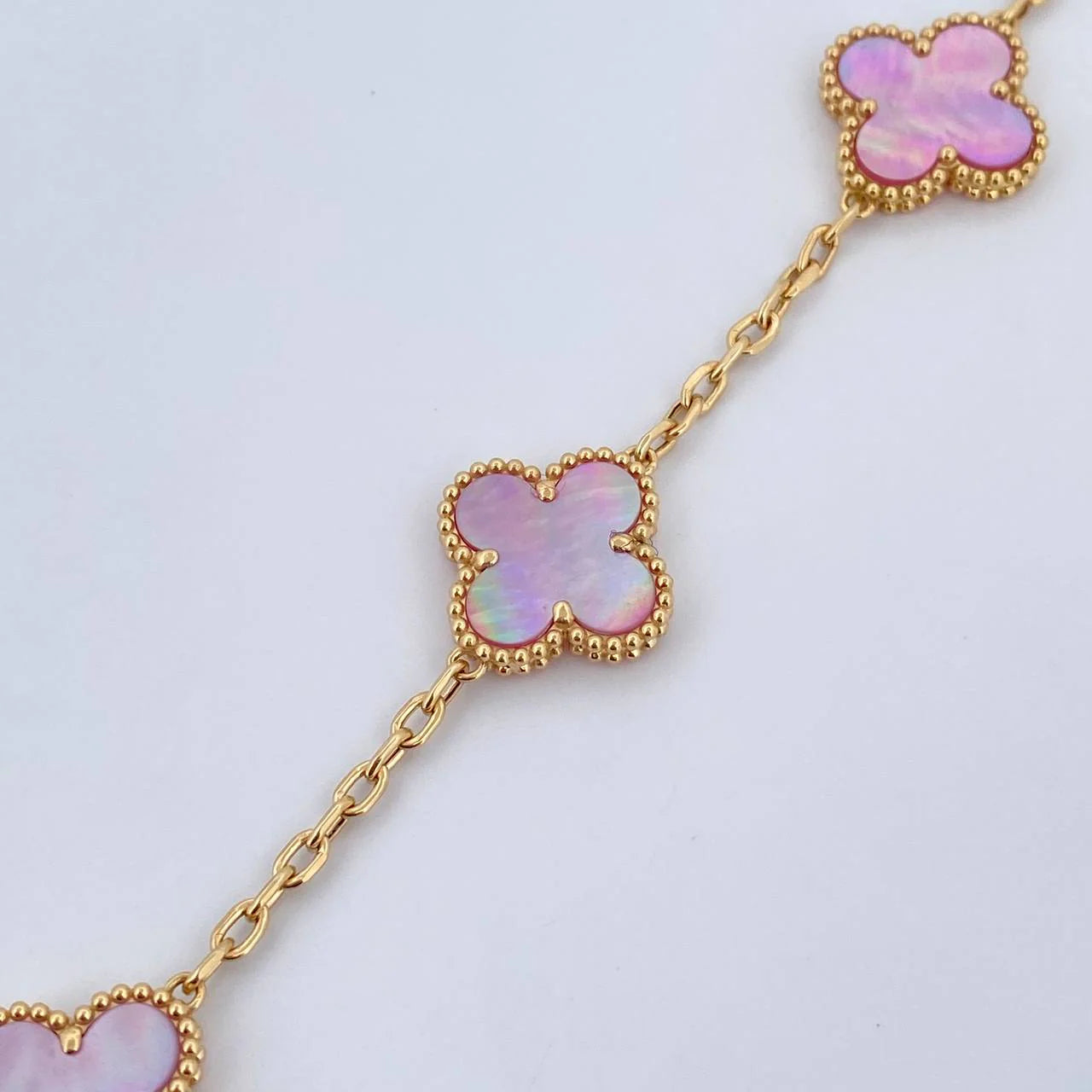 La Fortuna Rosa Link Bracelet