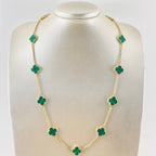 Collier La Fortuna Verde Alta