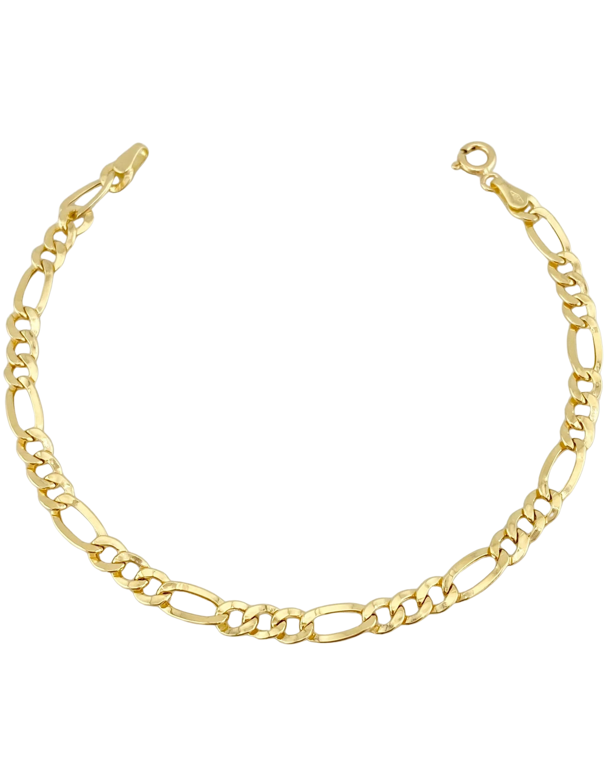 Made To Order: Figaro Bracelet — 2mm+