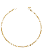 Made To Order: Figaro Bracelet — 2mm+