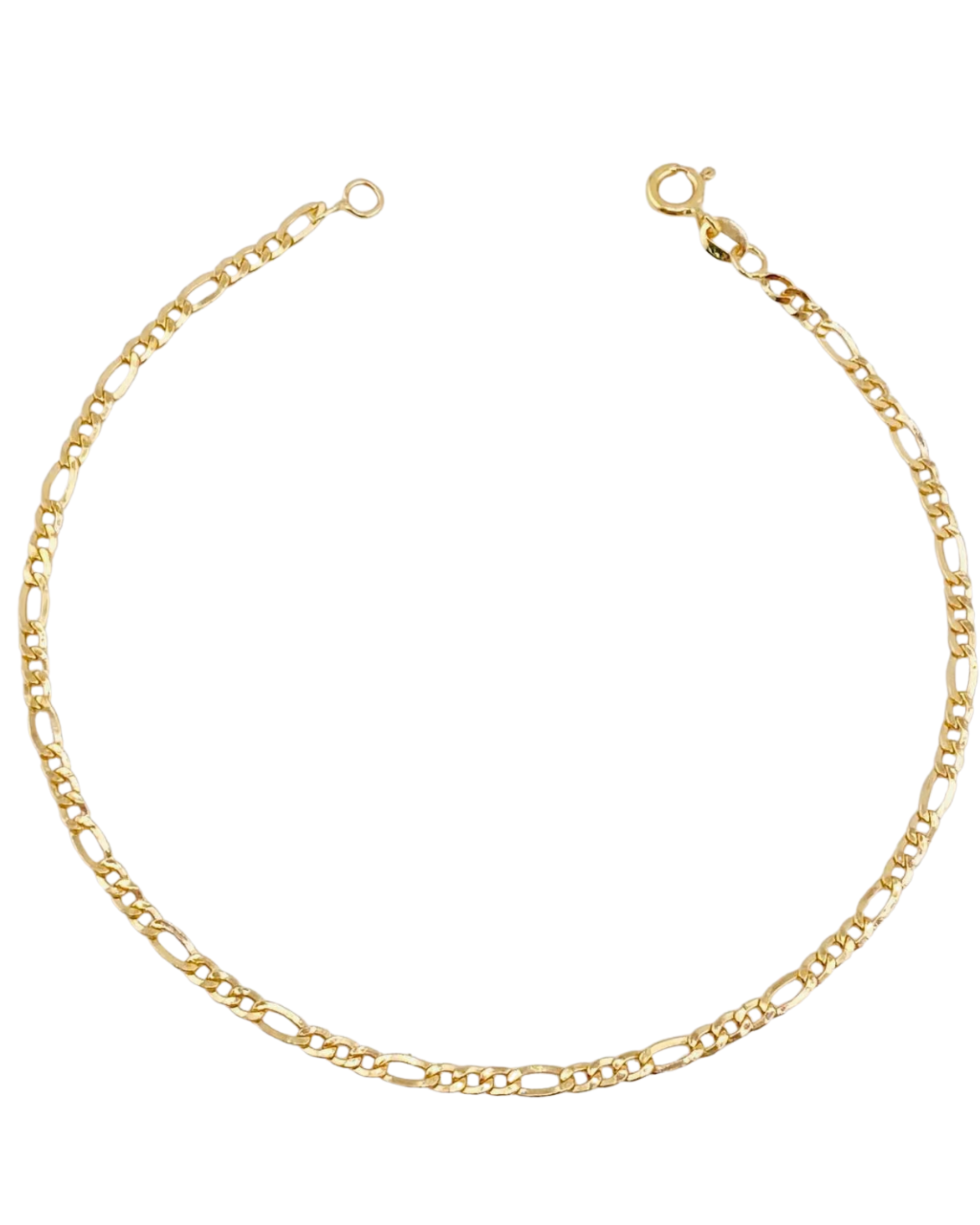 Made To Order: Figaro Bracelet — 2mm+