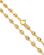 Made To Order: Gucci Bead Link Chain  — 2mm+