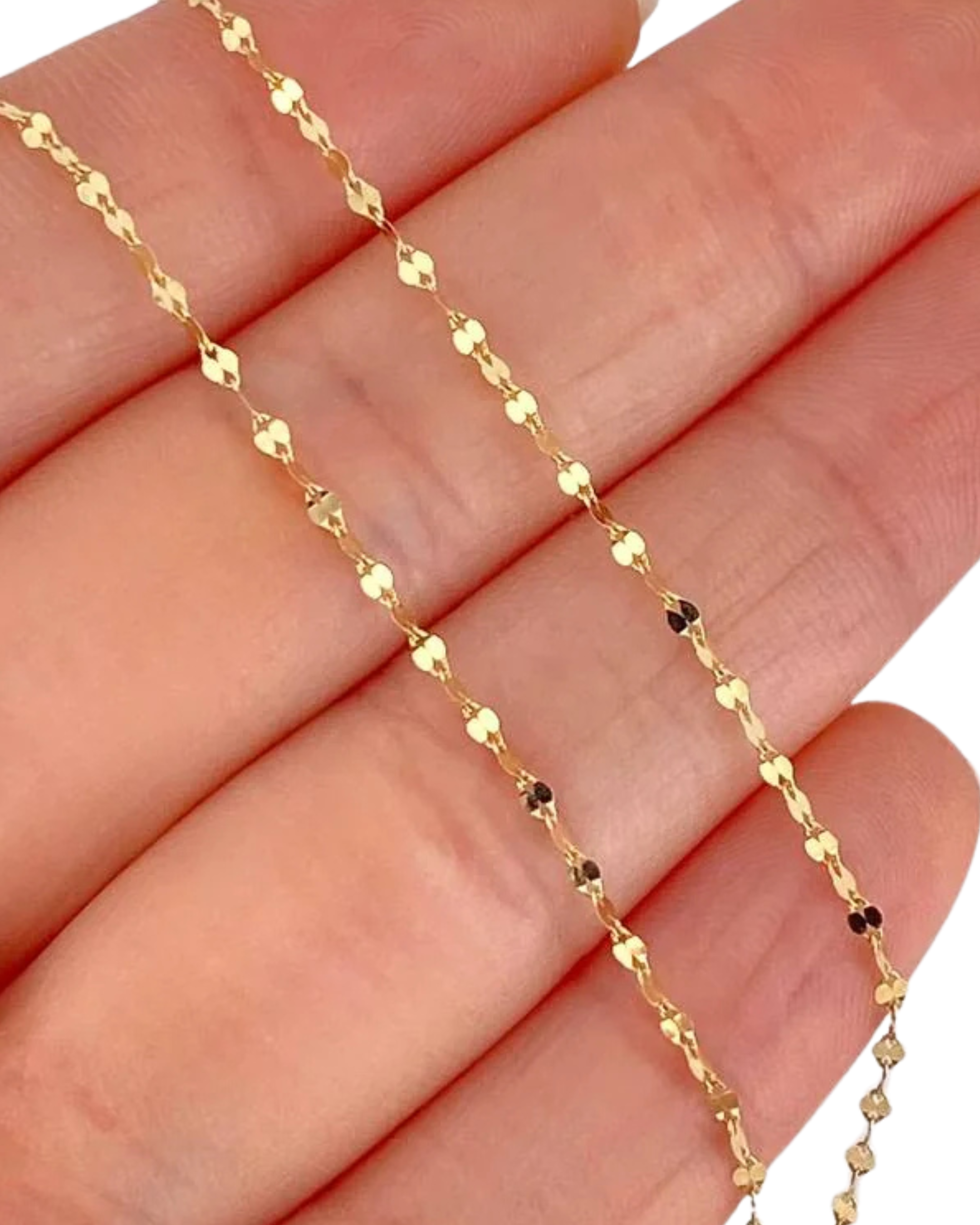 Made To Order: Mirror Link Chain — 2mm+