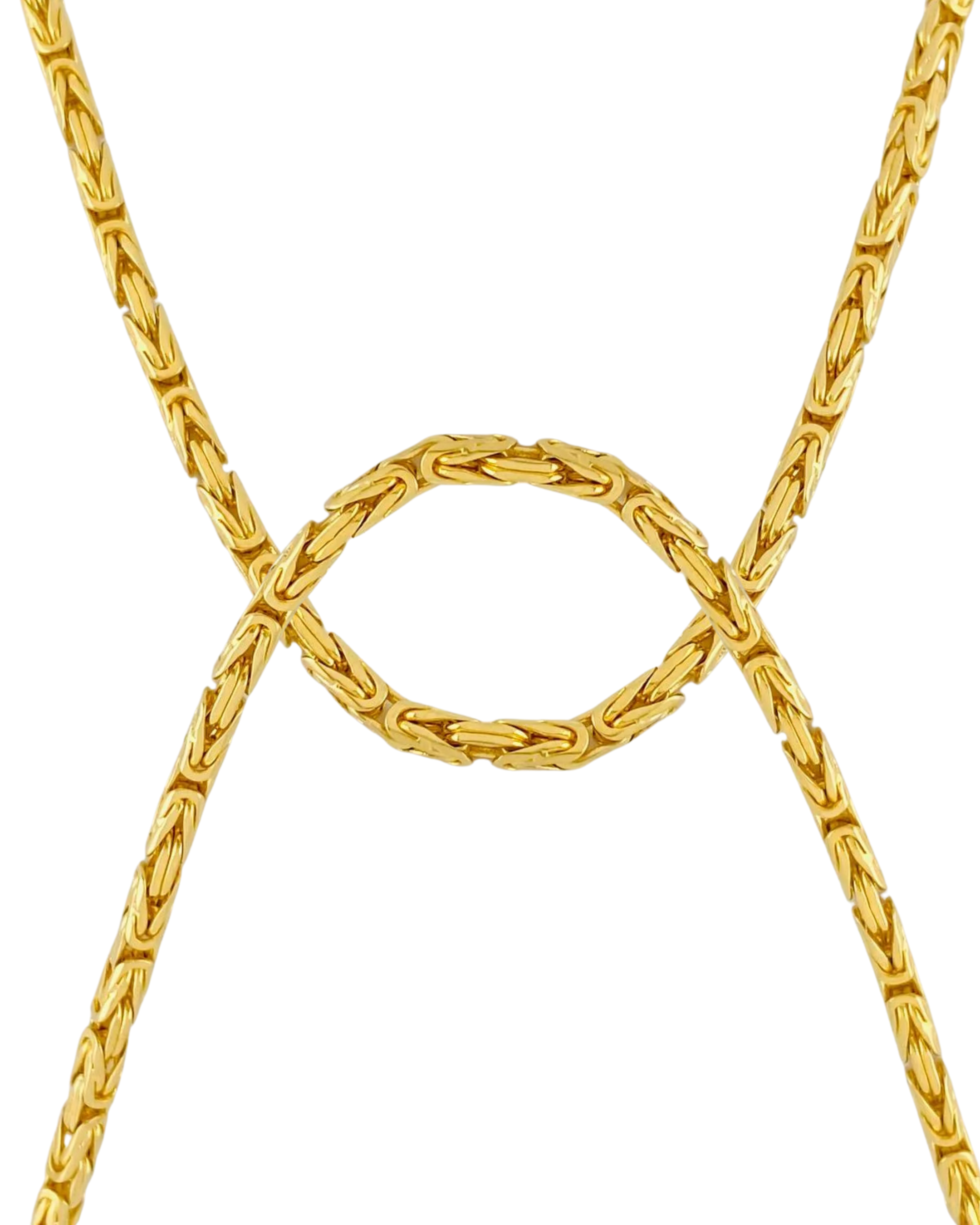 Made To Order: Byzantine Link Chain — 3mm+