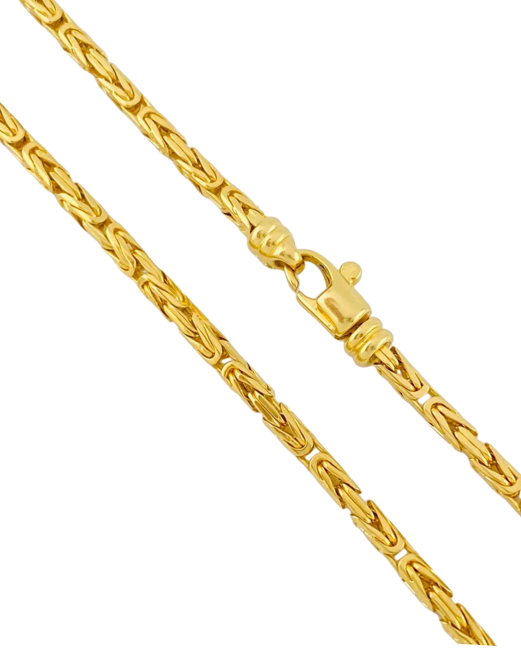 Made To Order: Byzantine Link Chain — 3mm+