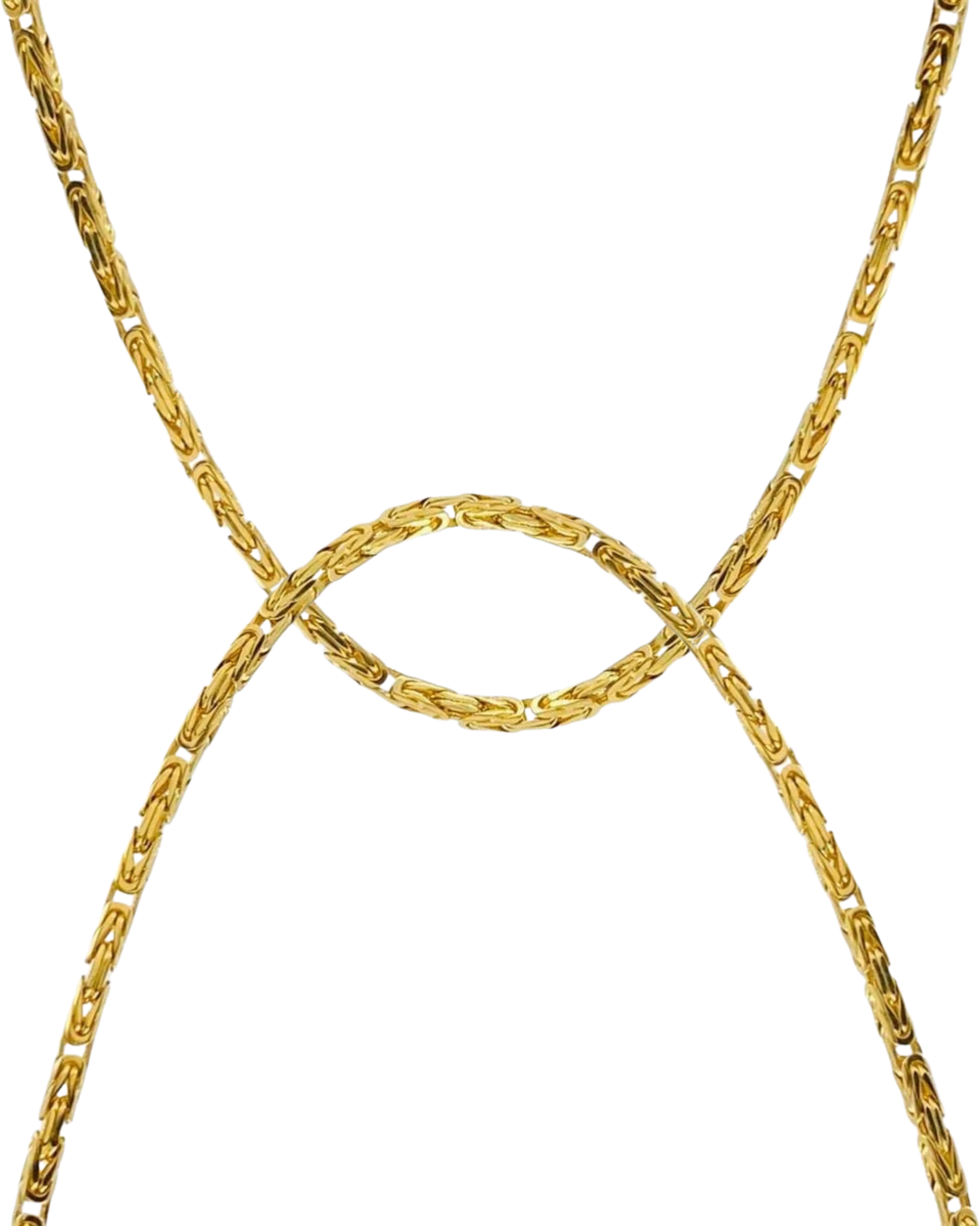 Made To Order: Byzantine Link Chain — 3mm+