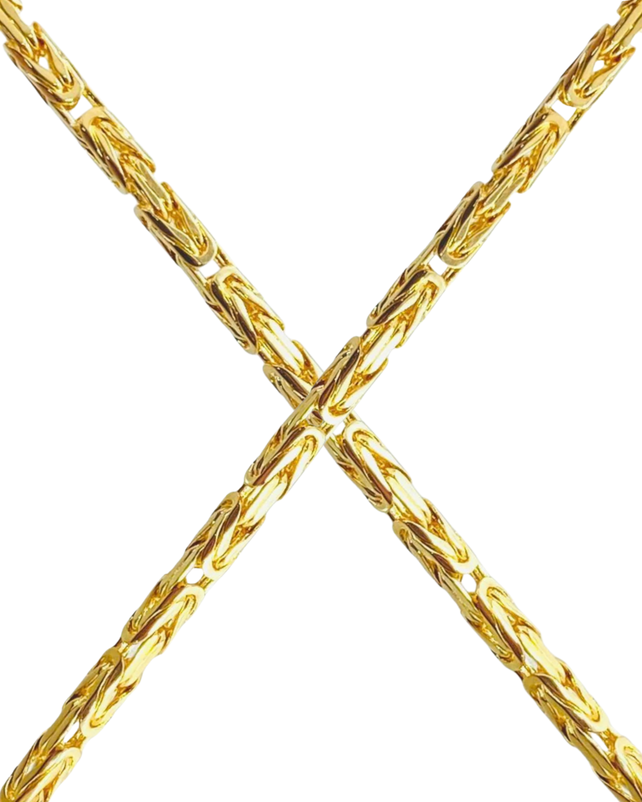 Made To Order: Byzantine Link Chain — 3mm+