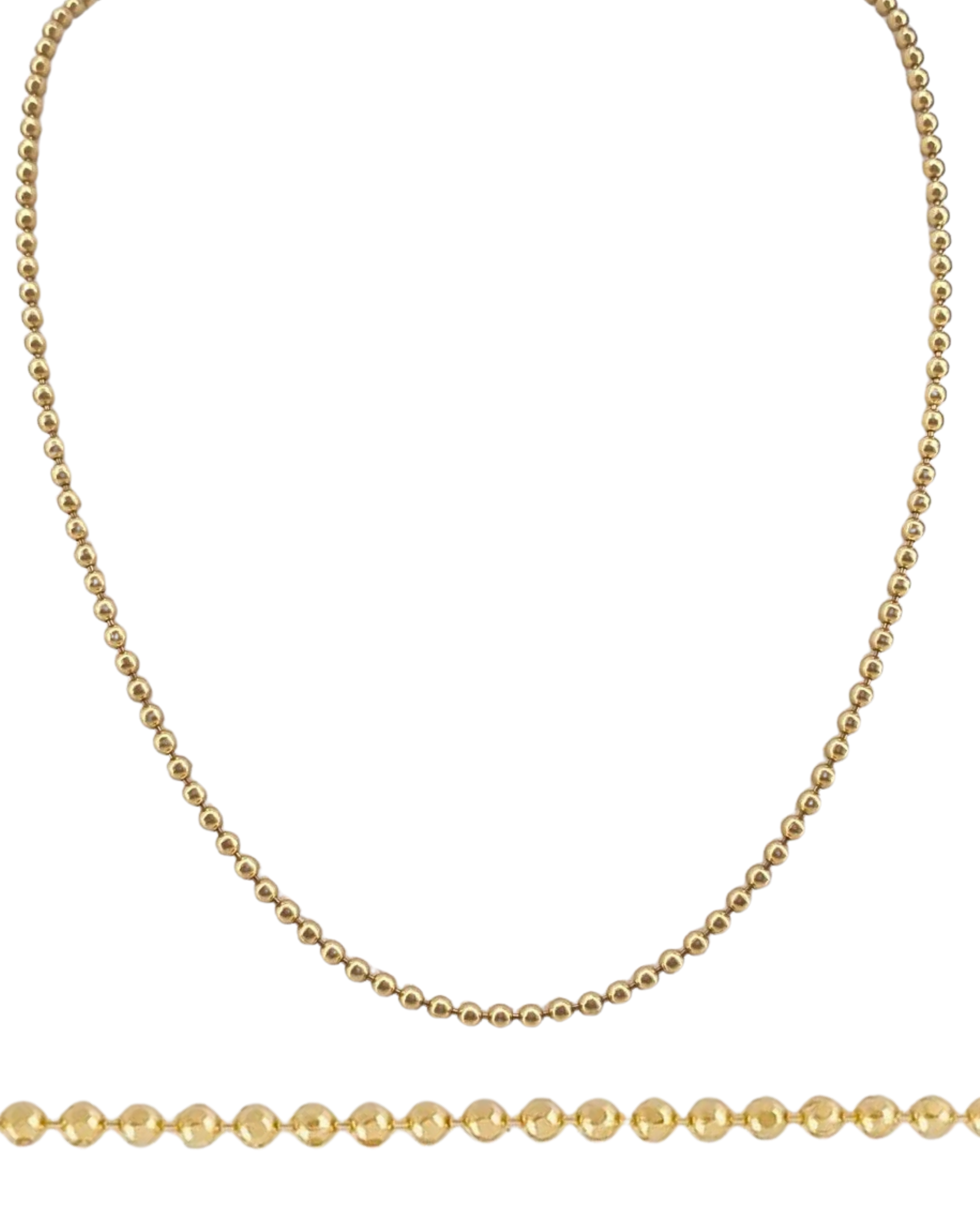 Made To Order: Military Link Chain — 2mm+
