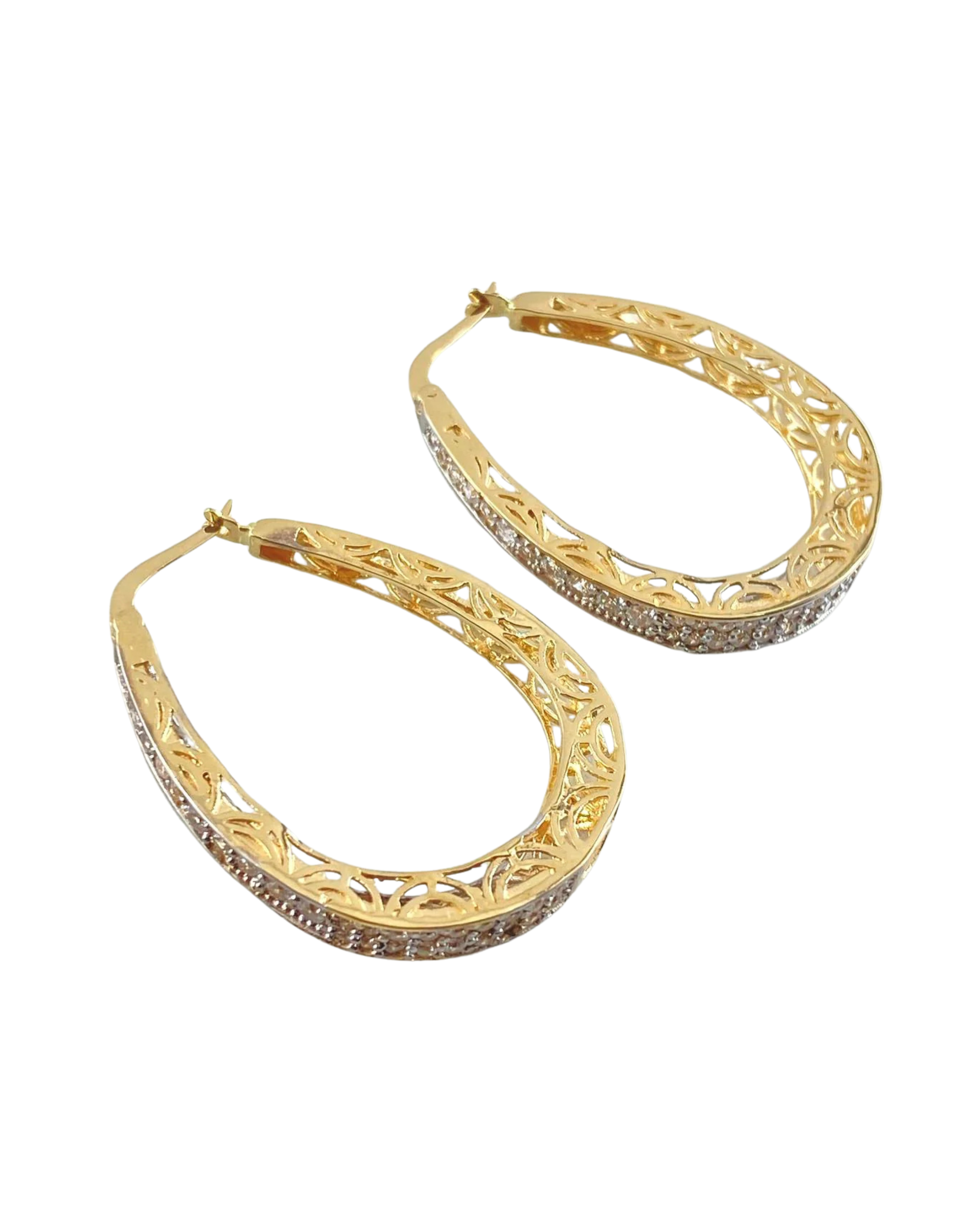 Made To Order: Diamond Celestine Hoops