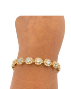 Made To Order: The Luma Halo Tennis Bracelet