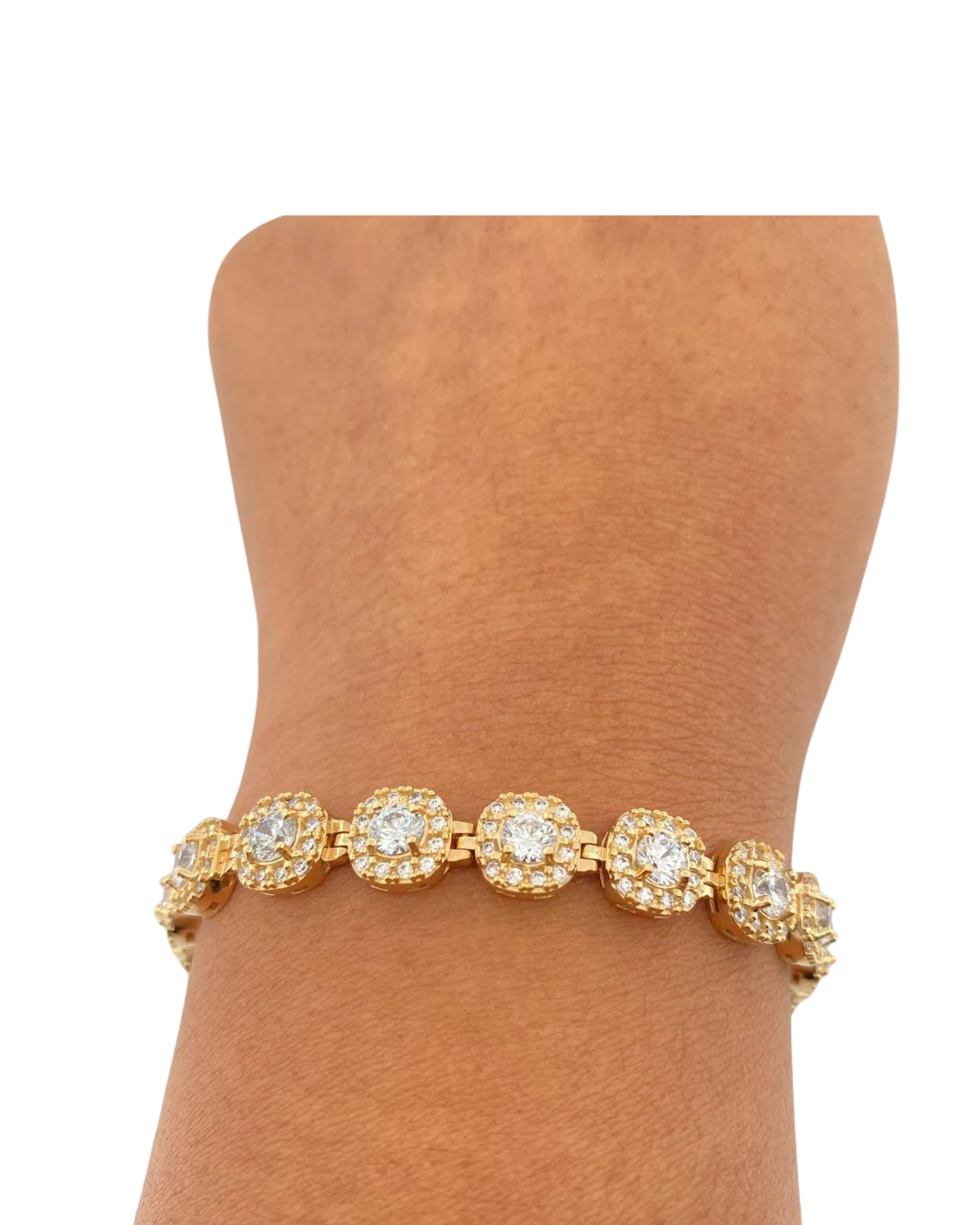 Made To Order: The Luma Halo Tennis Bracelet