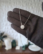 Made To Order: Diamond Halo Pendant