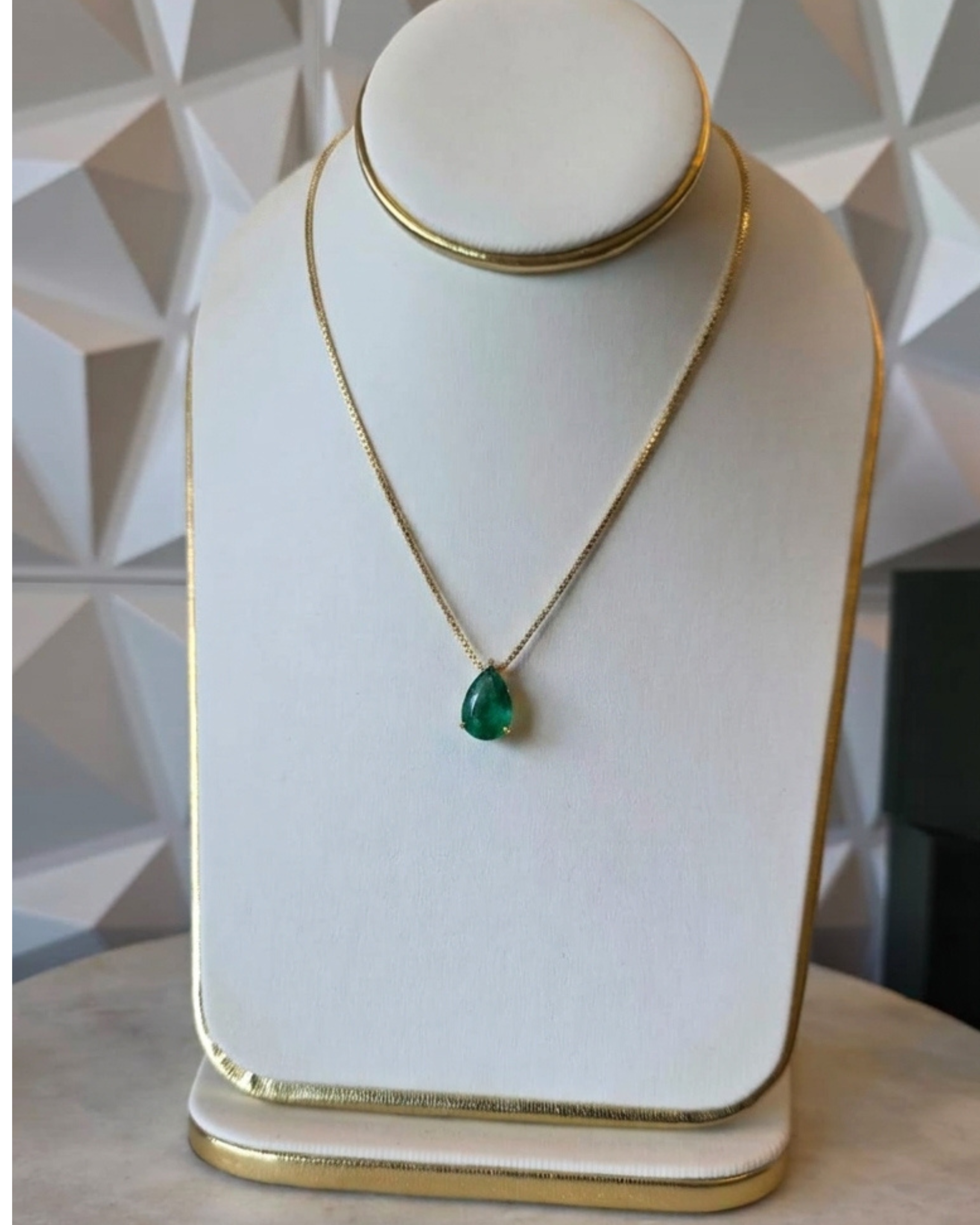 Made To Order: Muzo Colombian Emerald Pendant