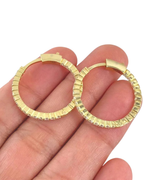 Made To Order: The Opaline Hoops - Diamond