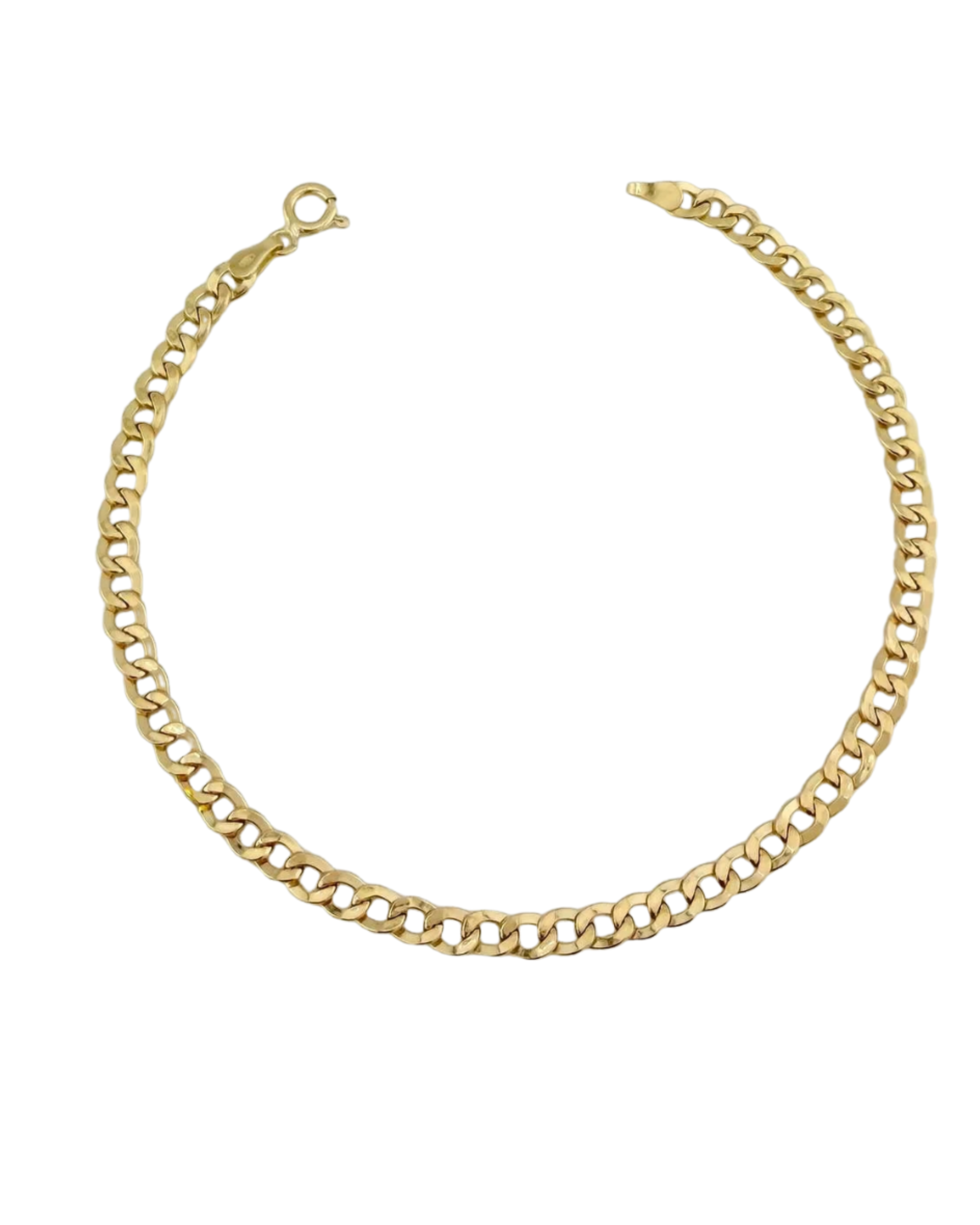 Made To Order: Cuban Curb Link Bracelet  — 2mm+