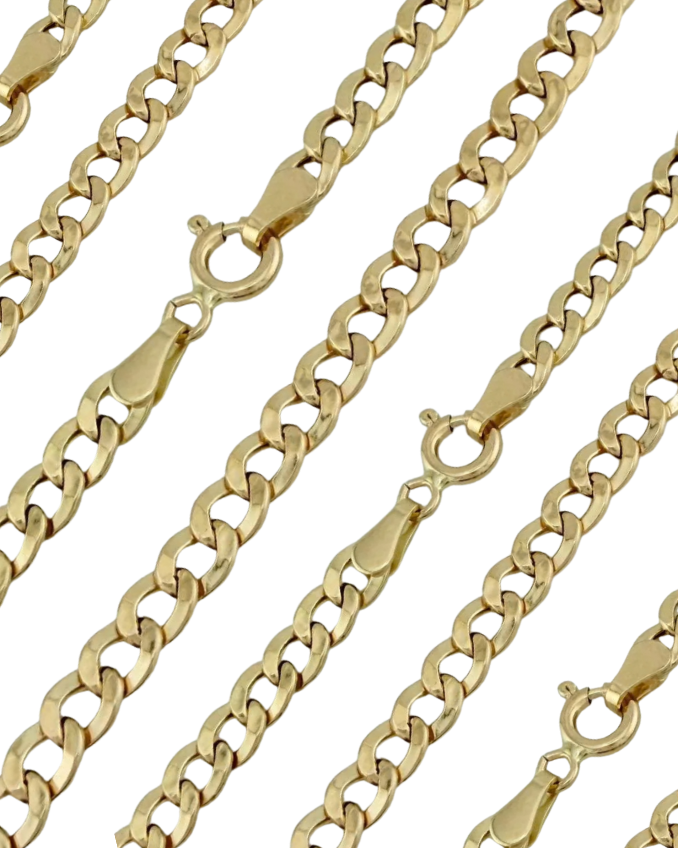 Made To Order: Cuban Curb Link Bracelet  — 2mm+