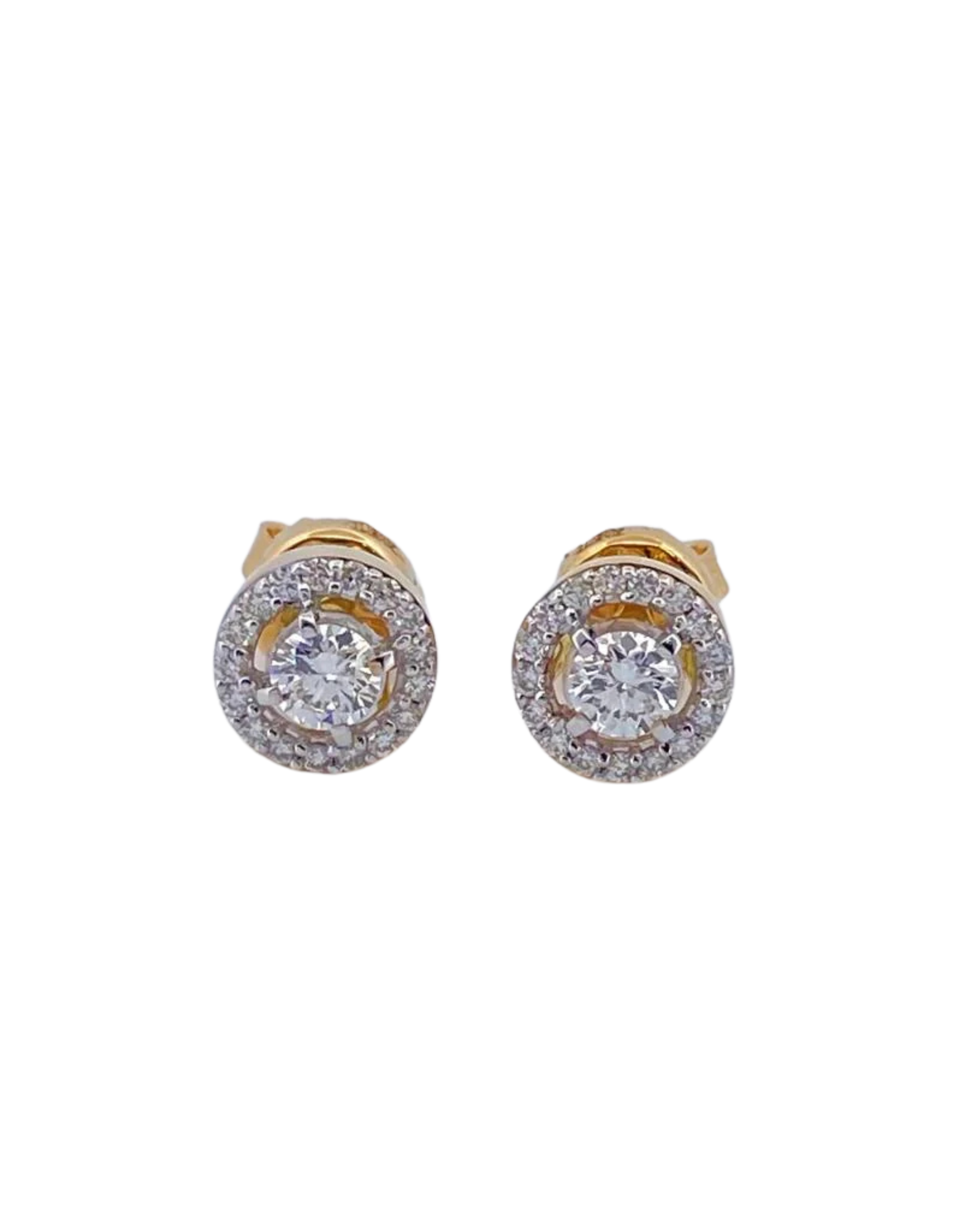 Made To Order: Diamond Luma Halo Studs