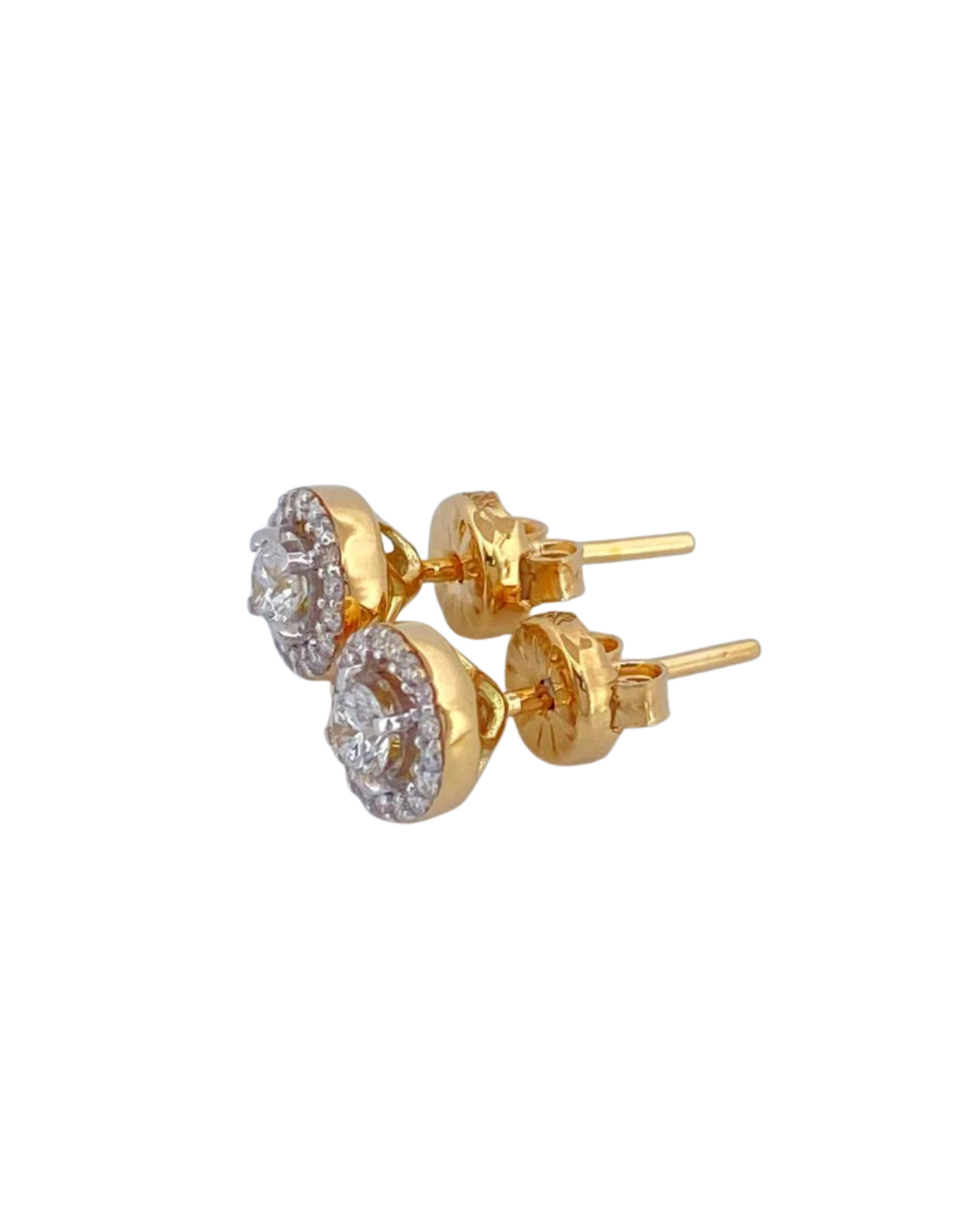 Made To Order: Diamond Luma Halo Studs