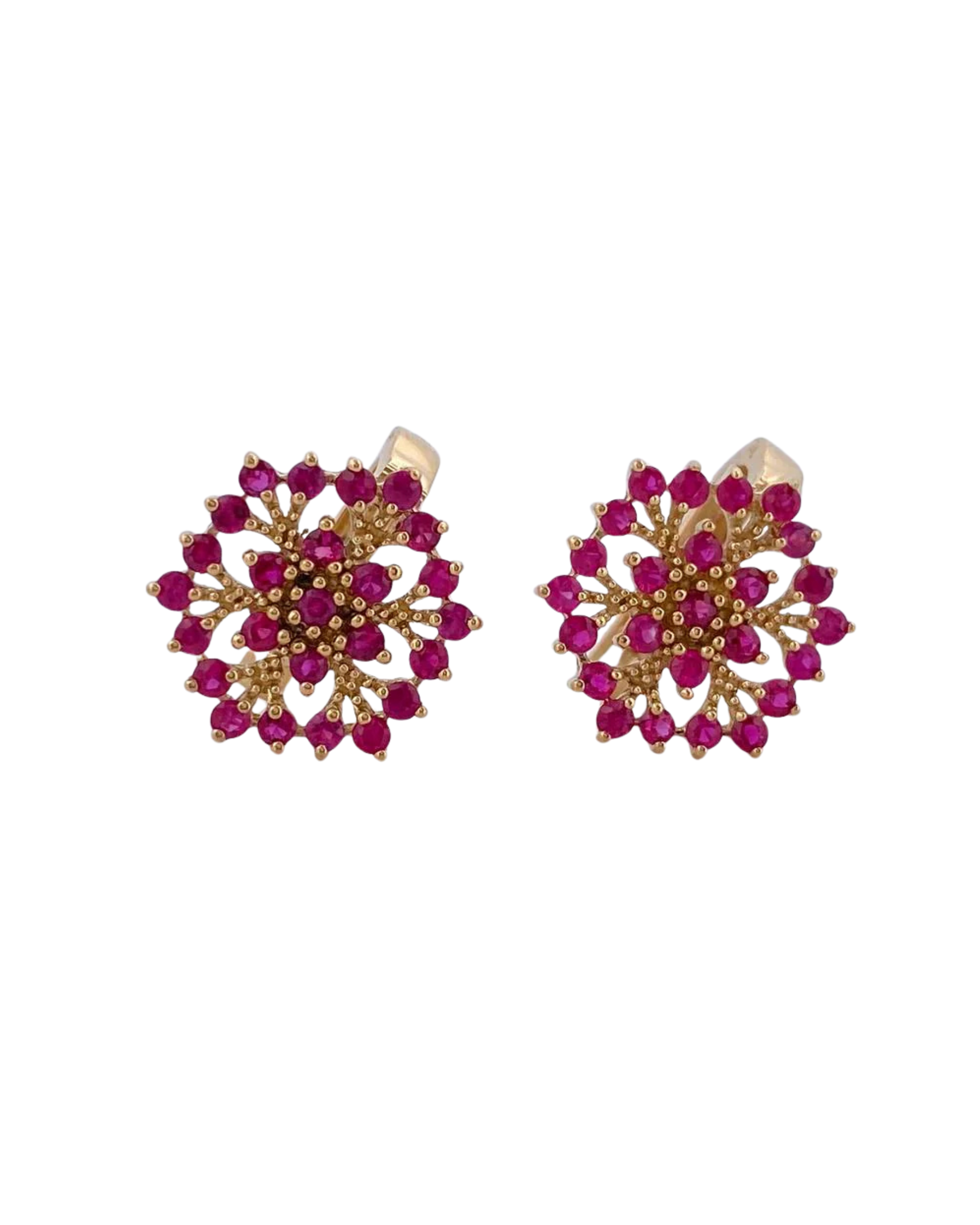Made To Order: The Marisol Natural Ruby Studs
