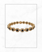 The Obsidian Halo Bracelet