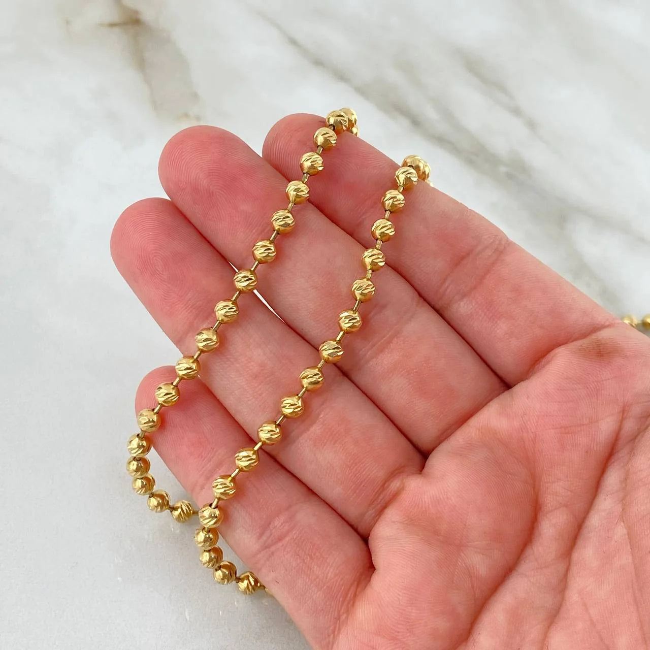 Military Bead Link Chain