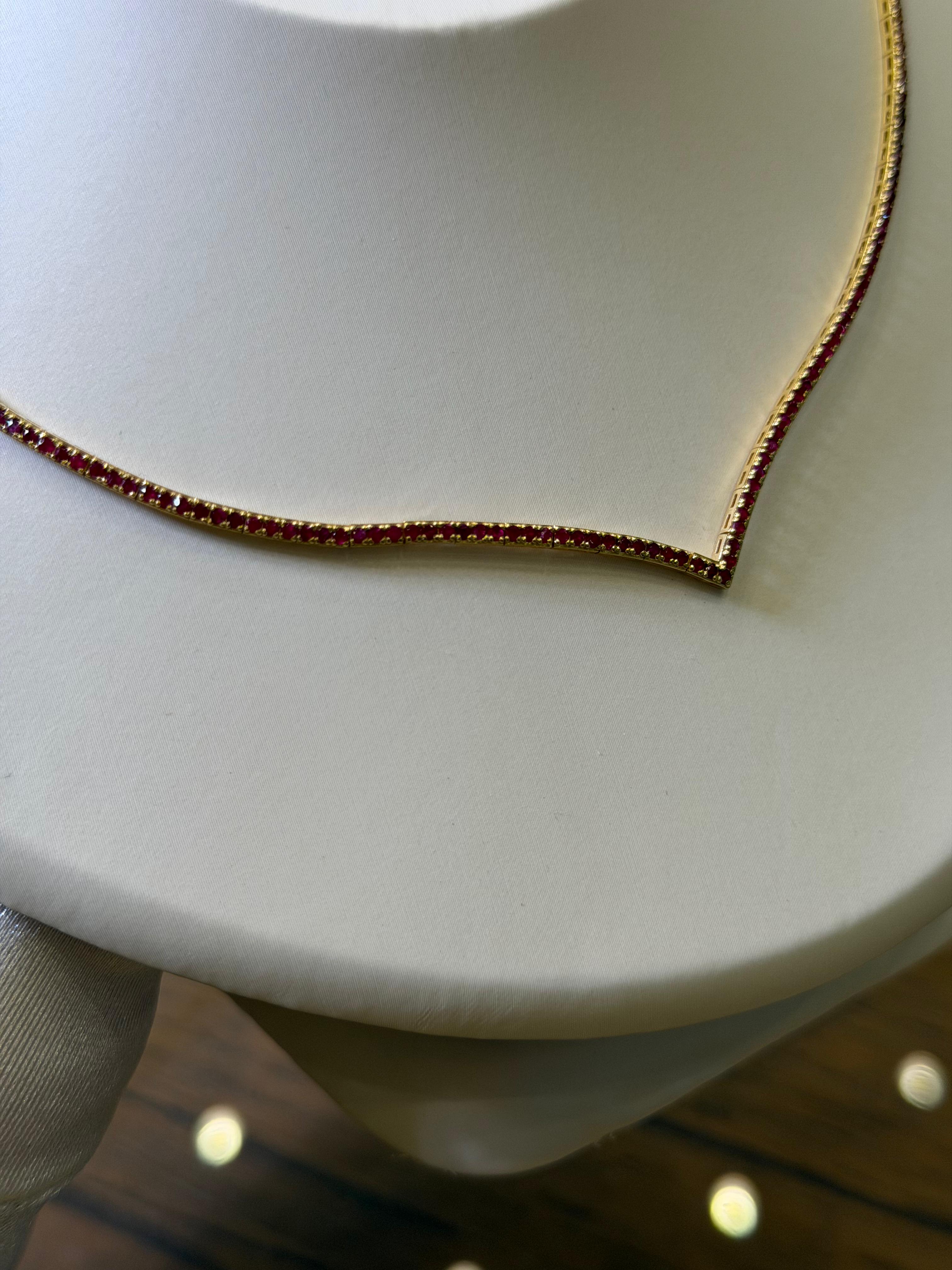 Natural_Ruby_Chevron_Tennis_Necklace