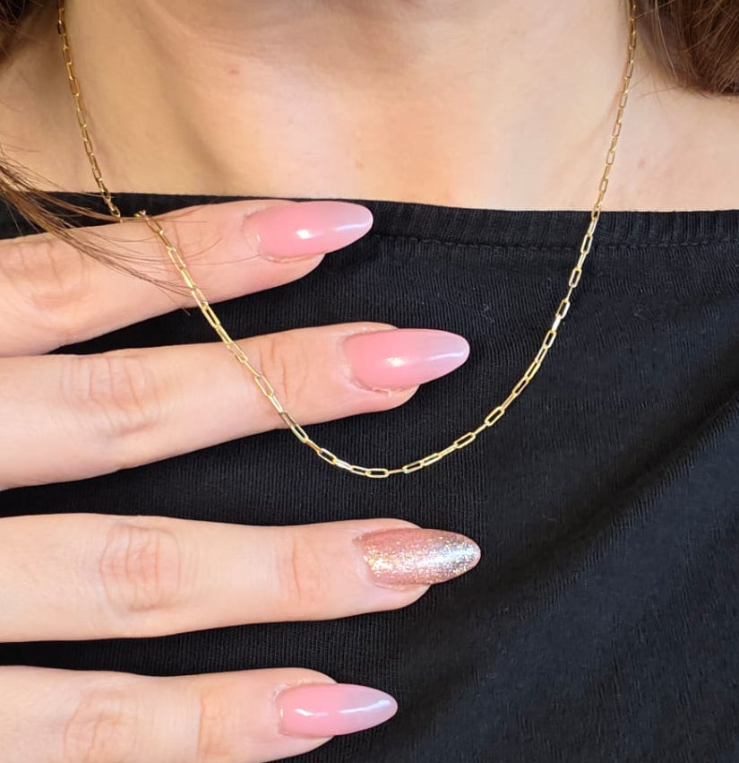 Paperclip Link Chain — 2mm–4mm