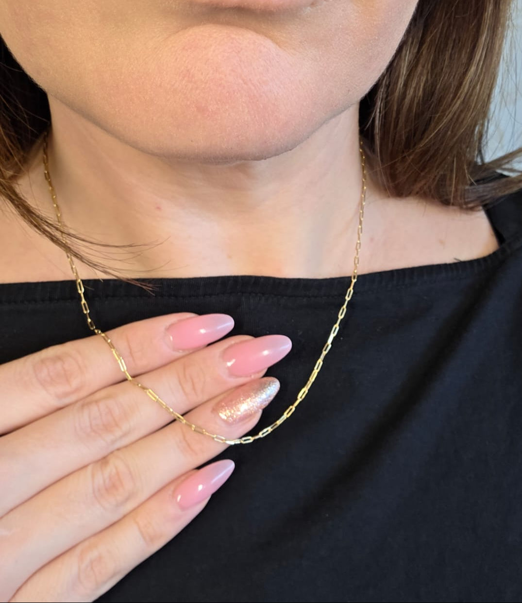 Paperclip Link Chain — 2mm–4mm