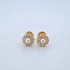 Boucles d'oreilles Pearl Halo