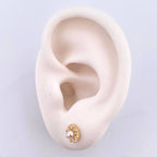 Boucles d'oreilles Pearl Halo