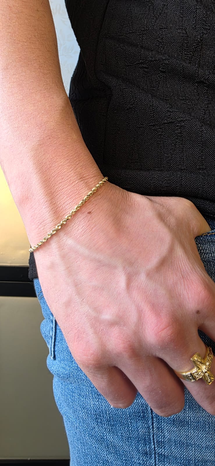 Rope Chain Bracelet — 2.5mm