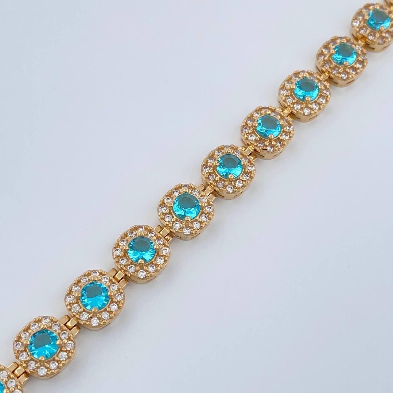 The Azure Halo Bracelet