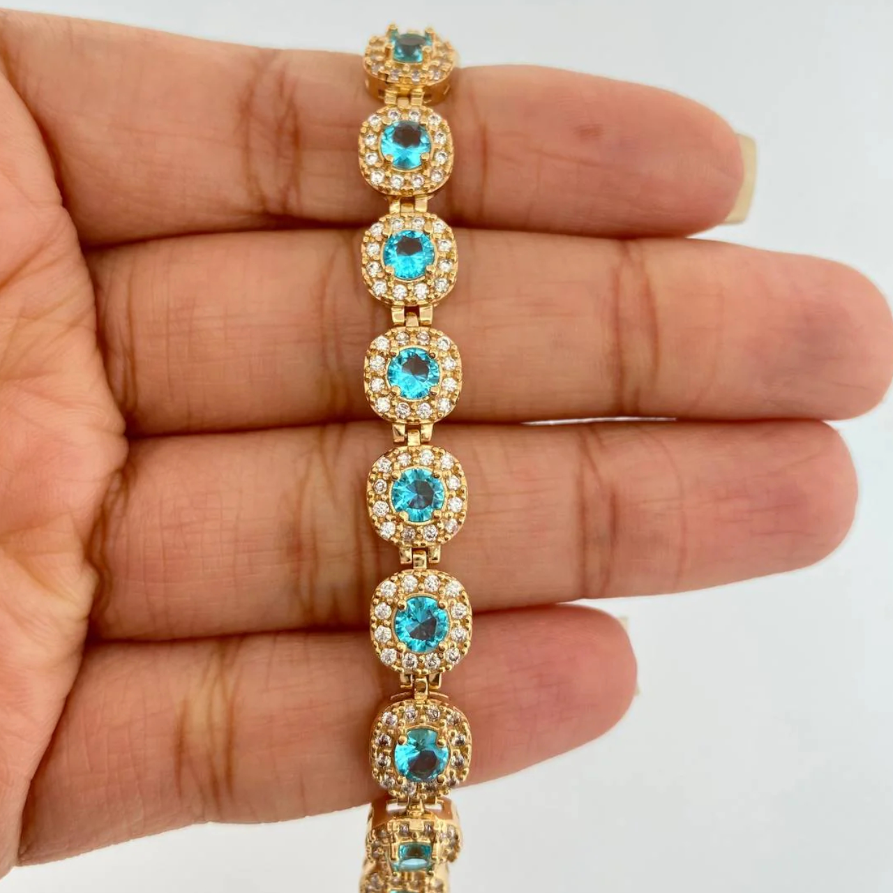 The Azure Halo Bracelet