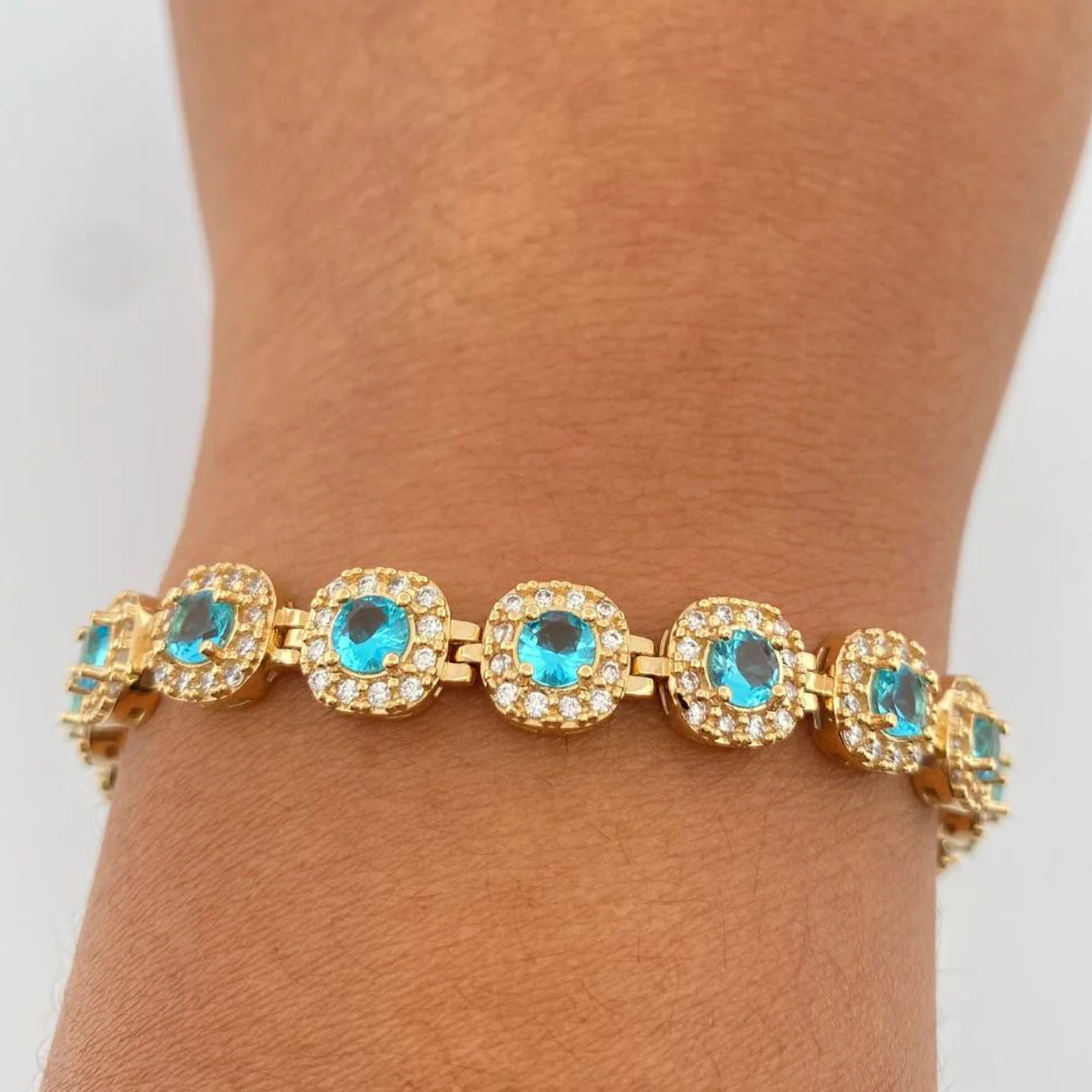 The Azure Halo Bracelet