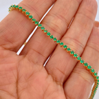 Emerald Tennis Bracelet