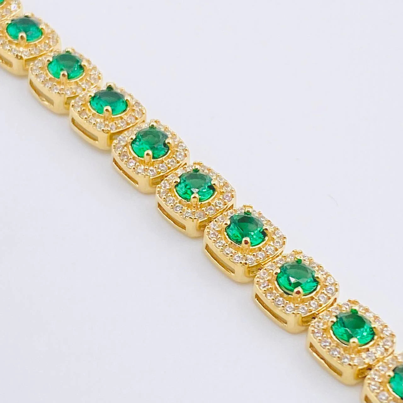 The Viridian Halo Bracelet